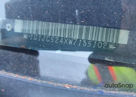 1998 Chevrolet Cavalier from USA, damaged, VIN 1G1JC524XW7135102